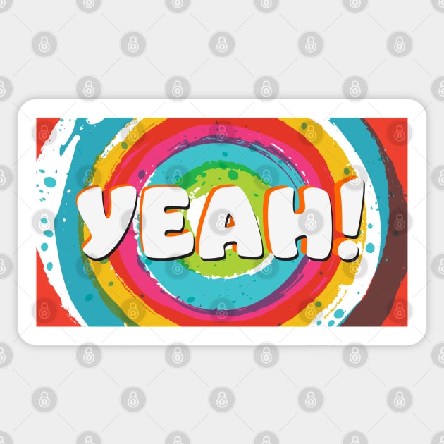 Yeah! Sticker by TheSoldierOfFortune